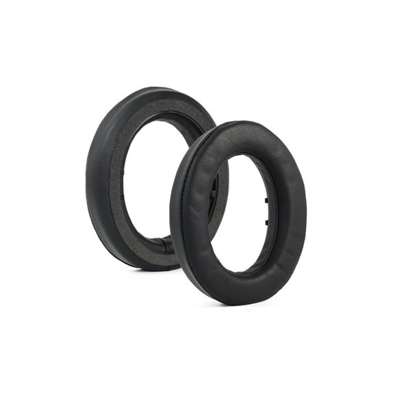 Replacement Ear Pads for Sennheiser HD490 Pro, HD490 Pro Plus, Memory foam + PU leather, Black, 1 pair