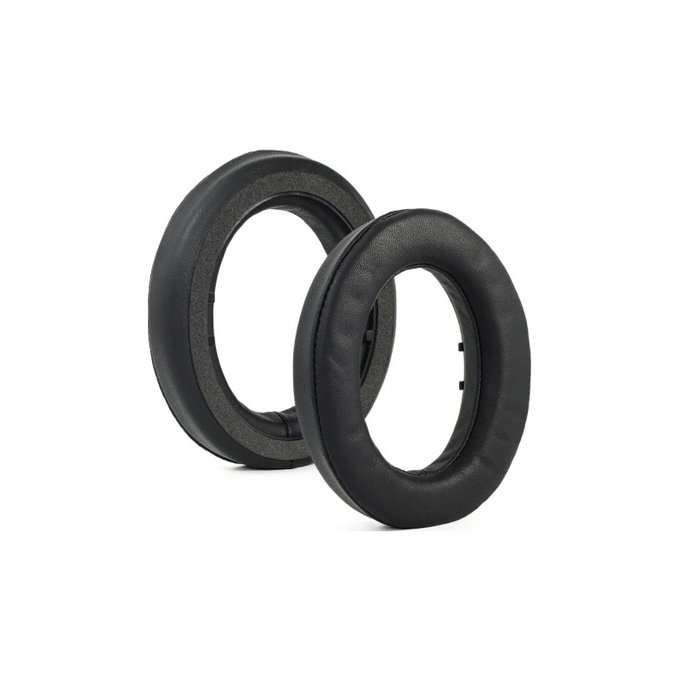 Replacement Ear Pads for Sennheiser HD490 Pro, HD490 Pro Plus, Memory foam + PU leather, Black, 1 pair