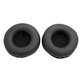 Replacement Ear Pads for AKG K518, K518DJ, K81, K518LE, Memory foam + PU leather, Black, 1 pair