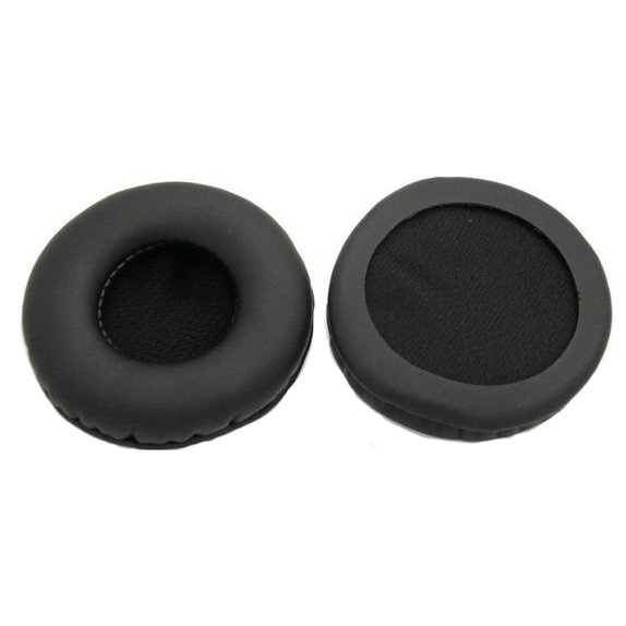Replacement Ear Pads for AKG K518, K518DJ, K81, K518LE, Memory foam + PU leather, Black, 1 pair