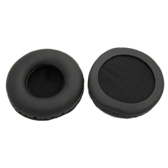 Replacement Ear Pads for AKG K518, K518DJ, K81, K518LE, Memory foam + PU leather, Black, 1 pair