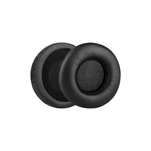 Replacement Ear Pads for AKG K845BT, K545, K540, Memory foam + PU leather, Black, 1 pair
