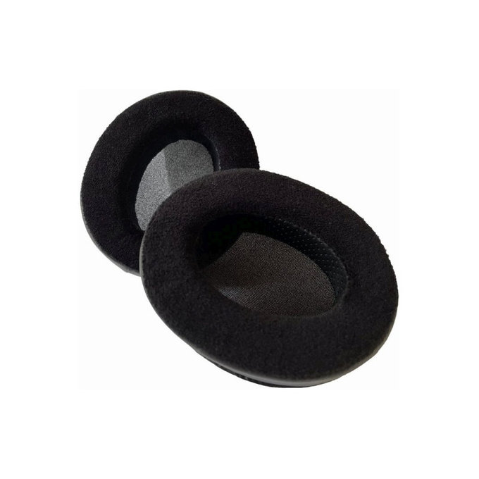 Replacement Ear Pads for Audio Technica ATH-M50X, M50XBT, M40X, MSR7, Memory foam + PU leather + Suede, Black, 1 pair