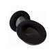 Replacement Ear Pads for Audio Technica ATH-M50X, M50XBT, M40X, MSR7, Memory foam + PU leather + Suede, Black, 1 pair