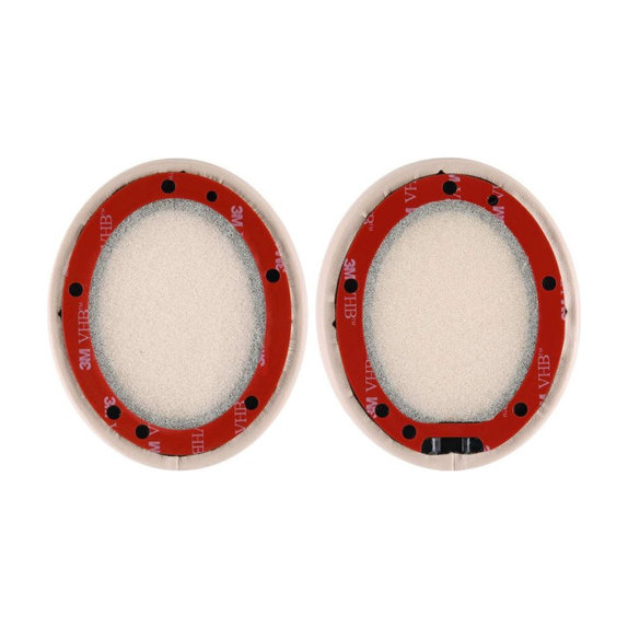 Replacement Ear Pads for Beats Studio 2.0 a 3.0, Memory foam + PU leather, Beige, 1 pair