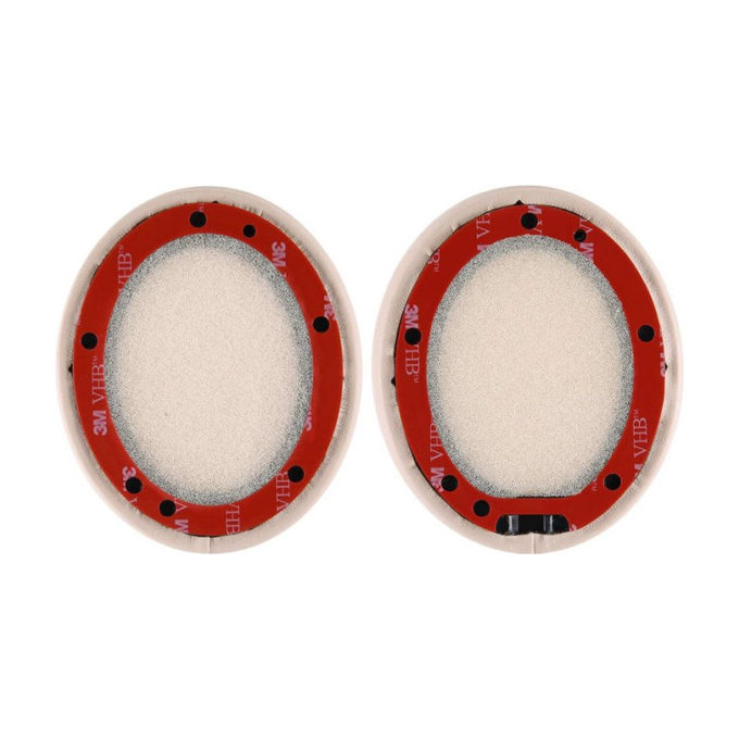 Replacement Ear Pads for Beats Studio 2.0 a 3.0, Memory foam + PU leather, Beige, 1 pair