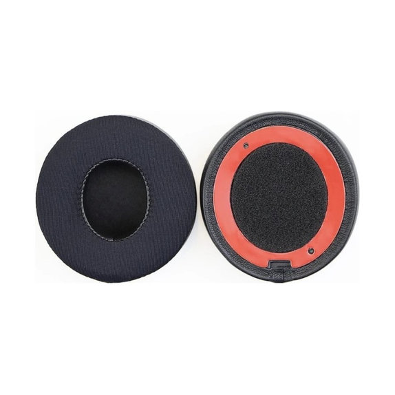Replacement Ear Pads for Beats Solo 2 a 3, Memory foam + Textile + Neoprene, Black, Cooling Gel, 1 pair