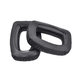 Replacement Ear Pads for Beyerdynamic DT 100, DT 150, DT 190, Memory foam + PU leather, Black, 1 pair