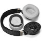 Replacement Ear Pads for JBL Live 650BTNC, 660NC, E65BTNC, Duet NC, Memory foam + Textile, Grey, 1 pair