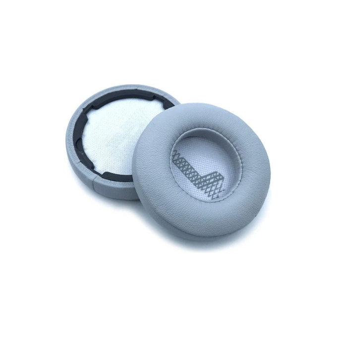 Replacement Ear Pads for JBL Live 400BT, 460NC, Memory foam + PU leather, Grey, 1 pair