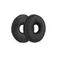 Replacement Ear Pads for Panasonic Technics RP-DJ1200, RP-DJ1205, RP-DJ1210, Memory foam + PU leather, Black, 1 pair