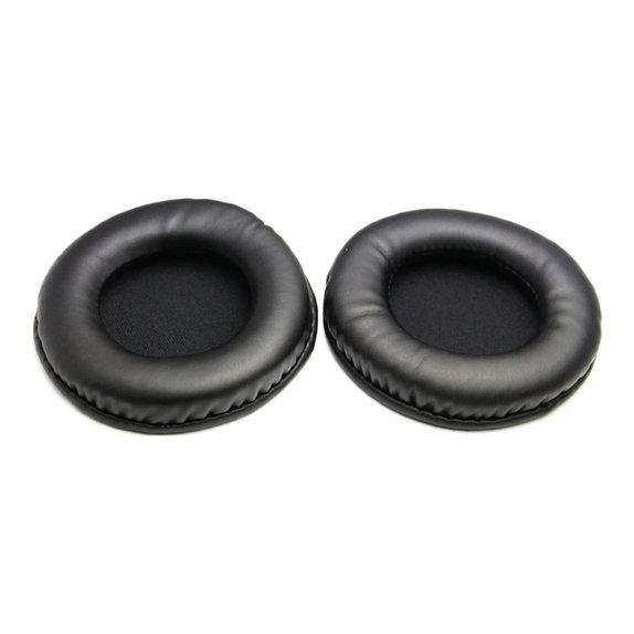 Replacement Ear Pads for Philips SHM1900, SHP1900, Memory foam + PU leather, Black, 1 pair