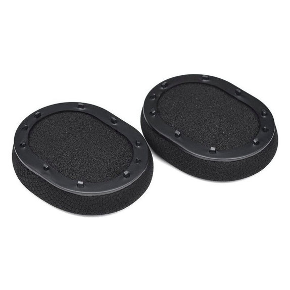 Replacement Ear Pads for Razer Blackshark V2, V2X, V2 Pro, V2 SE, Memory foam + Textile, Black, 1 pair