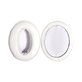 Replacement Ear Pads for Sennheiser HD300, 300BT, 4.50BTNC, Memory foam + PU leather, White, 1 pair