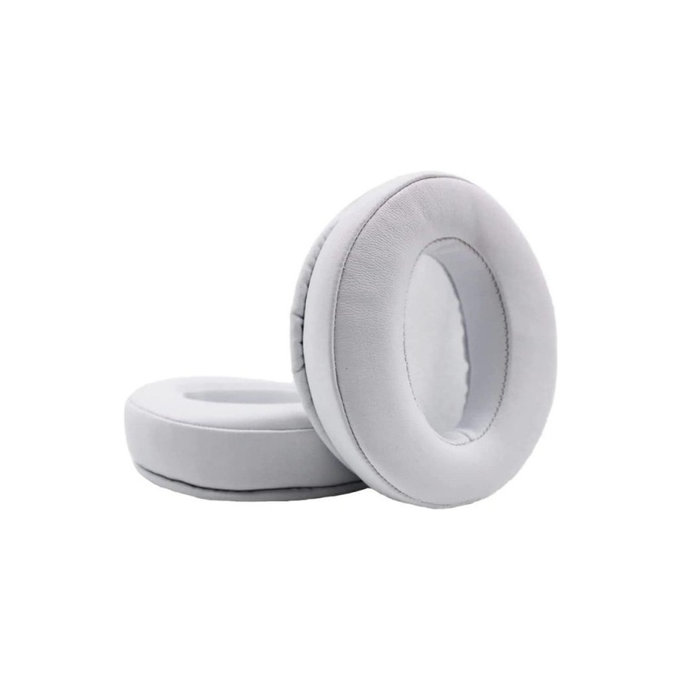 Replacement Ear Pads for Sennheiser HD300, 300BT, 4.50BTNC, Memory foam + PU leather, White, 1 pair