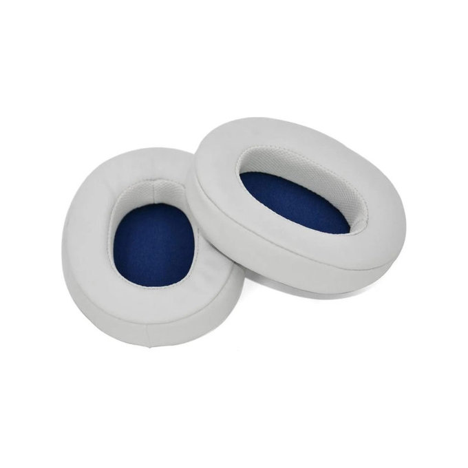Replacement Ear Pads for SkullCandy Hesh 3.0 a Crusher, Memory foam + PU leather, Grey, 1 pair