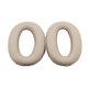 Replacement Ear Pads for Sony WH-1000XM3, Memory foam + PU leather, Beige, 1 pair