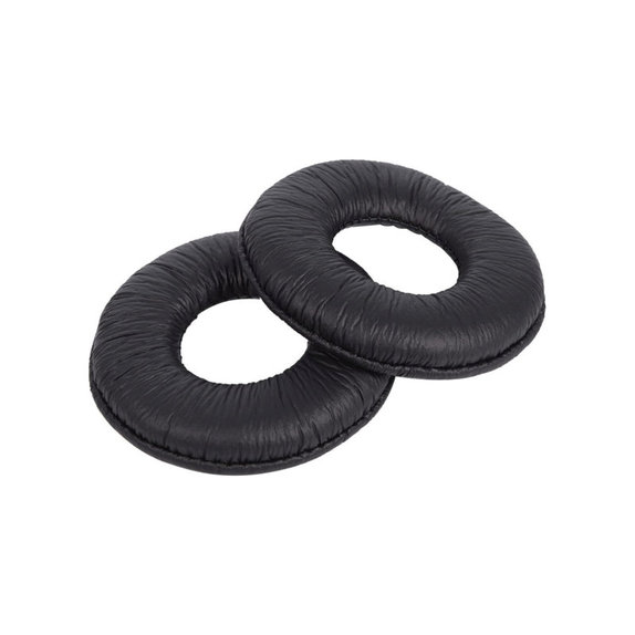 Replacement Ear Pads for Sony MDR-ZX110, Memory foam + PU leather, Black, 1 pair