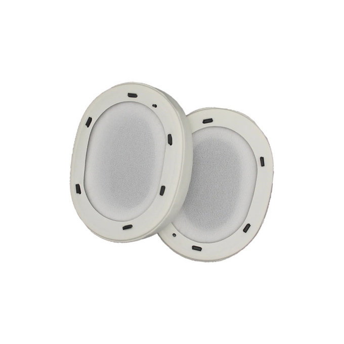 Replacement Ear Pads for Sony WH-ULT900N, Memory foam + PU leather, White, 1 pair