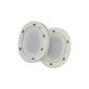 Replacement Ear Pads for Sony WH-ULT900N, Memory foam + PU leather, White, 1 pair