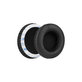 Replacement Ear Pads for SteelSeries Siberia 200, V1, V2, V3 Prism, Memory foam + PU leather, Black, 1 pair