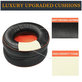 Replacement Ear Pads for SteelSeries Siberia 800, 840, 9H, Memory foam + Textile, Black, 1 pair