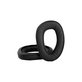 Replacement Ear Pads for Sennheiser GSP300, GSP350, GSP370, Memory foam + PU leather, Black, Cooling Gel, 1 pair