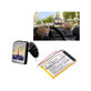 Battery for TomTom Go 530 Live, 630T, 720, 730T, 930T, 1697461, Li-Polymer, 3.7V, 1300mAh, HQ