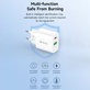 Charging Adapter Smart USB-C + USB-A, PD 20W, White, Devia