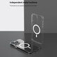 Case Elemental with MagSafe for iPhone 15, Transparent, Devia