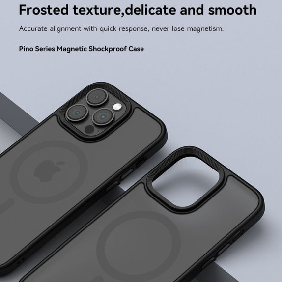 Case Pino with MagSafe for iPhone 15 Plus, Black, Devia
