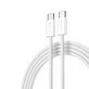 USB-C / USB-C Cable Smart, PD 60W, 1m, White, Devia
