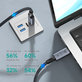 USB-C / USB-C Cable Extreme Speed, 240W, 8K 60Hz, 1m, Black, Devia