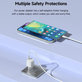 Charging Adapter Mini USB-C, PD 30W, White, Devia