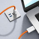 USB-C / USB-C Cable Smart, PD 60W, 1m, Orange, Devia
