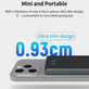 MagSafe Power Bank Extreme Speed Mini with Display, PD 20W, 5000mAh, Space Grey, Devia