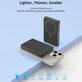 MagSafe Power Bank Extreme Speed Mini with Display, PD 20W, 10000mAh, Space Grey, Devia