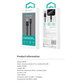 Lightning / USB Cable Gracious, 2.4A, 2m, Black, Devia