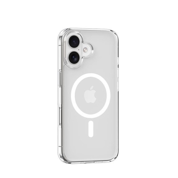 Case Clear with MagSafe for iPhone 16, Transparent, Devia