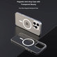 Case Clear with MagSafe for iPhone 16 Plus, Transparent, Devia