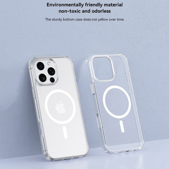 Case Clear with MagSafe for iPhone 16 Pro Max, Transparent, Devia