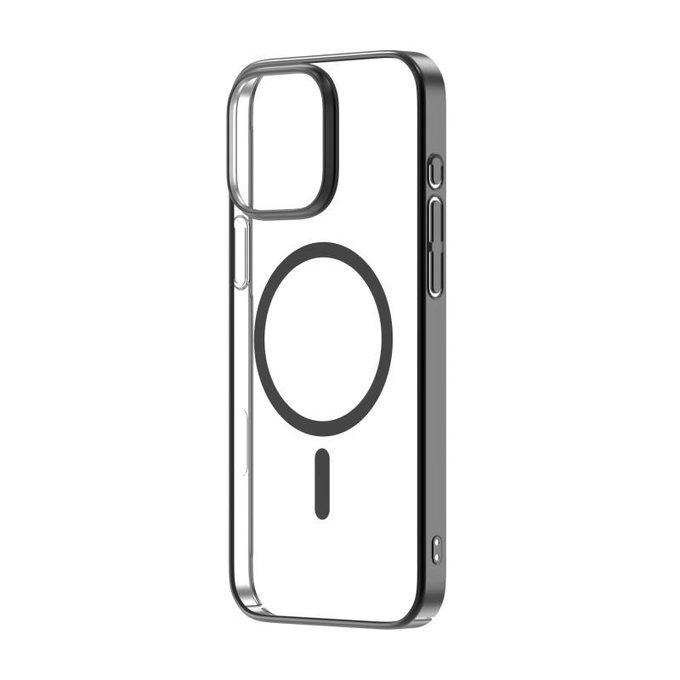 Case Glimmer with MagSafe for iPhone 16 Pro, Black, Devia