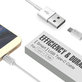 USB / USB-C Cable Smart, 2.1A, 1m, White, Devia