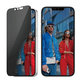 Tempered Glass UWF Privacy for iPhone 17e/16e/14/13/13 Pro, Black, PanzerGlass