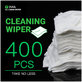 Glass Cleaning Wipers, Lint-Free, 2UUL CL05, 4x100pcs/Box