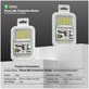 Protective Stickers, Phone Microphone, 2UUL DA32, 500pcs/Pack