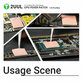 CPU Thermal Patch, Cooling, 2UUL SC09, 17x15x1.5mm