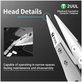 Precision Tweezer, Ceramic Insulated, 2UUL TW31