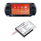 Battery for Sony PSP E1000, E1002, E1004, E1008, 900mAh, Li-Ion, 3.7V, SP70C, HQ