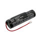 Battery for WAHL Beretto Black Stealth, Chrome, 3400mAh, Li-Ion, 3.7V, 93837-001, HQ